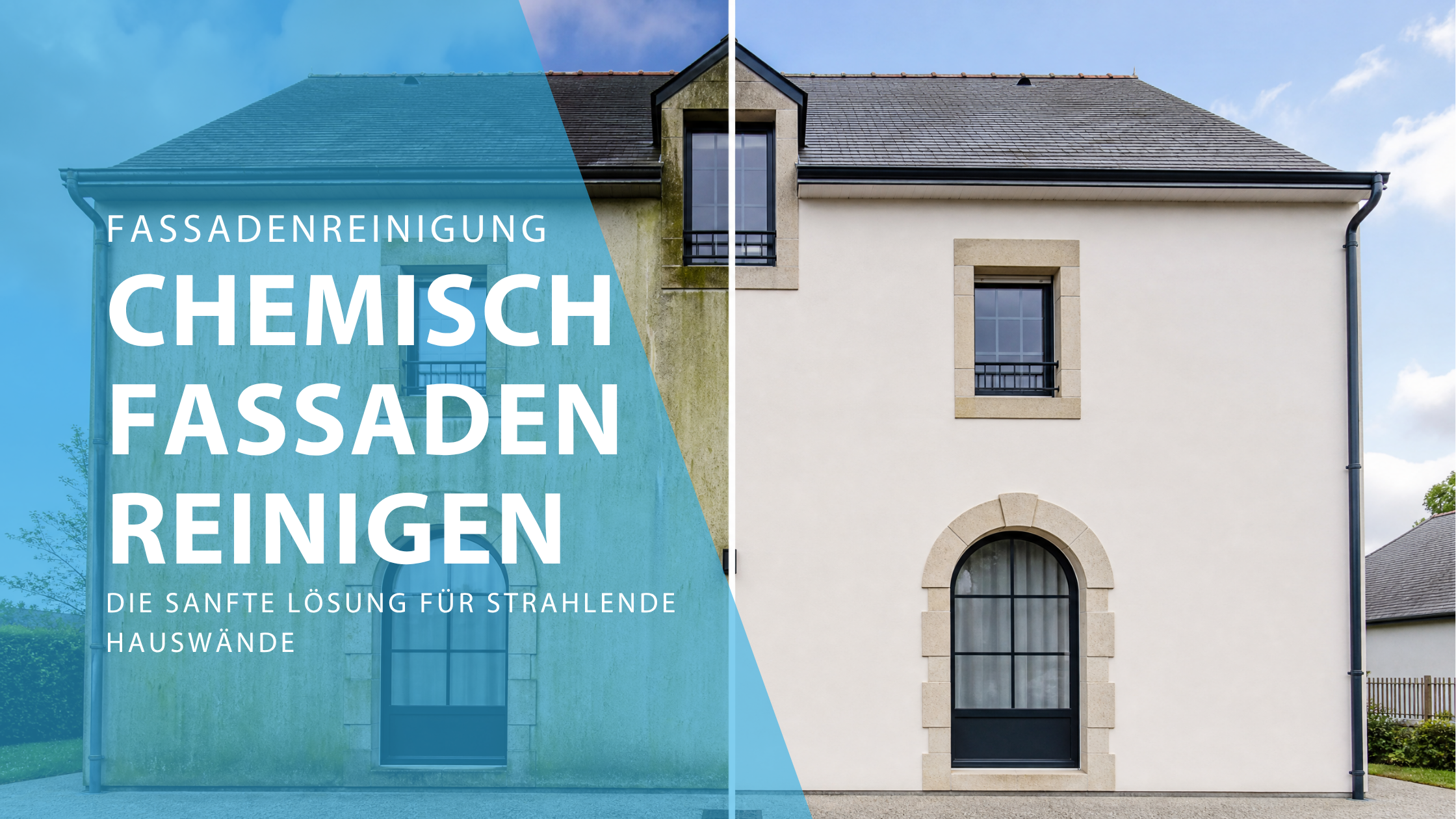 Chemische Fassadenreinigung